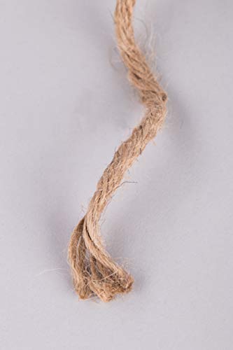 Rayher Hilo de Yute, Sextuple, 4-6mm ø Aprox, Natural, Bobina 120m Rayher Hilo de Yute, Sextuple, 4-6mm ø Aprox, Natural, Bobina 120m