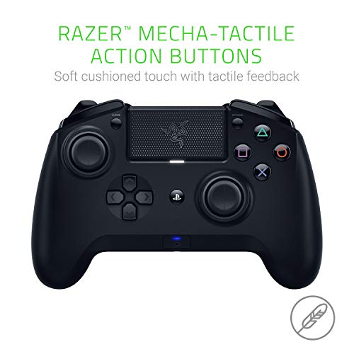 Razer Raiju Tournament Edition - Controlador de Juego inalámbrico y con Cable para PS4, Color Negro Razer Raiju Tournament Edition - Controlador de Juego inalámbrico y con Cable para PS4, Color Negro