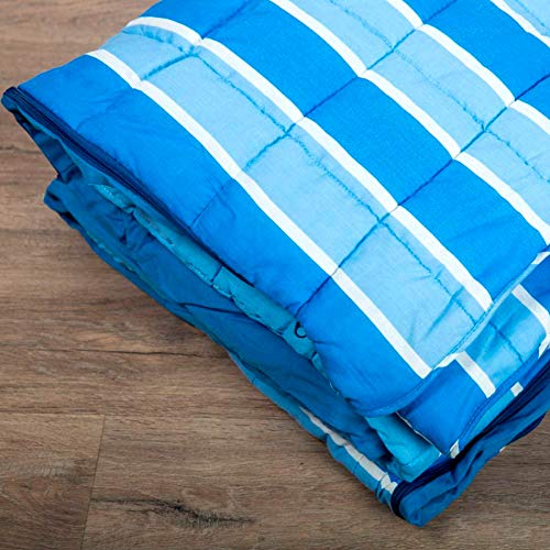 Rc Ocio Saco nordico con Cremallera Edredon Ajustable con Relleno y Bajera incluida para Cama Individual de Funda Ajustables con Cremalleras Evita Dormir destapado máxima Comodidad (Cama de 90)