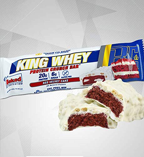 RCSS King Whey Protein Bar - Barritas de proteínas (20 g, 12 x 57 g)