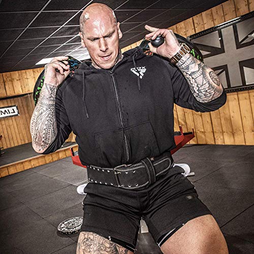 RDX Cinturon Musculacion para Power Lifting Gimnasio Entrenamiento | Aprobado por IPL y USPA | 4" Lumbar Doble Hebilla Peso Levantamiento Cinturón para Gym Fitness, Muscular, Xfit Ejercicio, Deadlifts RDX Cinturon Musculacion para Power Lifting Gimnasio Entrenamiento | Aprobado por IPL y USPA | 4" Lumbar Doble Hebilla Peso Levantamiento Cinturón para Gym Fitness, Muscular, Xfit Ejercicio, Deadlifts