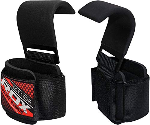 RDX Correas Levantamiento Gimnasio Muñequeras Pesas Gym Straps Elevación Deportivas RDX Correas Levantamiento Gimnasio Muñequeras Pesas Gym Straps Elevación Deportivas