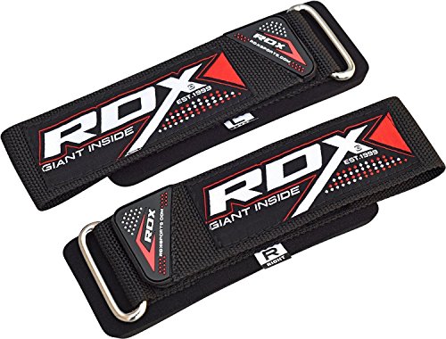 RDX Correas Levantamiento Gimnasio Pesas Muñequeras Elevación Gym Straps Deportivas.