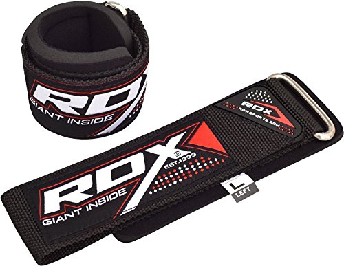 RDX Correas Levantamiento Gimnasio Pesas Muñequeras Elevación Gym Straps Deportivas