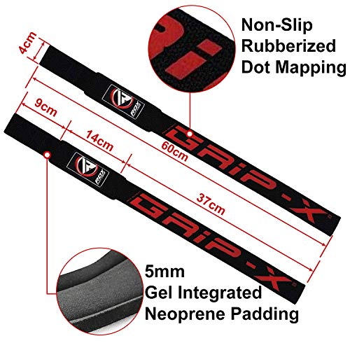 RDX Correas Levantamiento Gimnasio Pesas Muñequeras Elevación Gym Straps Deportivas RDX Correas Levantamiento Gimnasio Pesas Muñequeras Elevación Gym Straps Deportivas