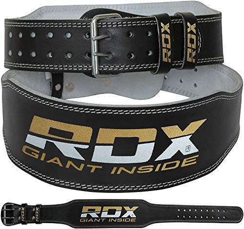RDX Gimnasio Cinturón Cuero 4" Musculacion Peso Cinturones Pesas Entrenamiento Levantamiento RDX Gimnasio Cinturón Cuero 4" Musculacion Peso Cinturones Pesas Entrenamiento Levantamiento