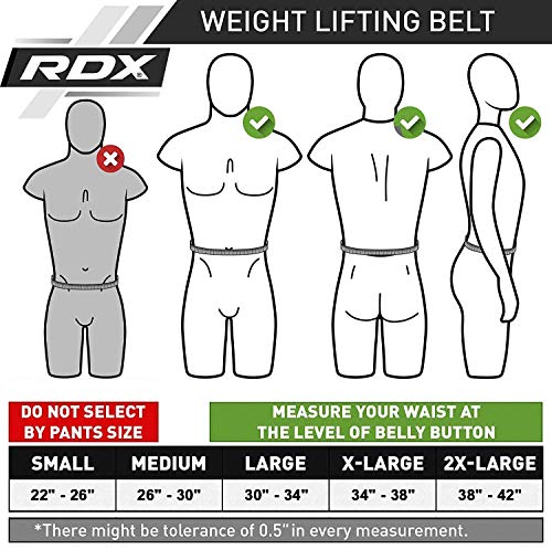 RDX Gimnasio Cinturón Cuero 4" Musculacion Peso Cinturones Pesas Entrenamiento Levantamiento RDX Gimnasio Cinturón Cuero 4" Musculacion Peso Cinturones Pesas Entrenamiento Levantamiento