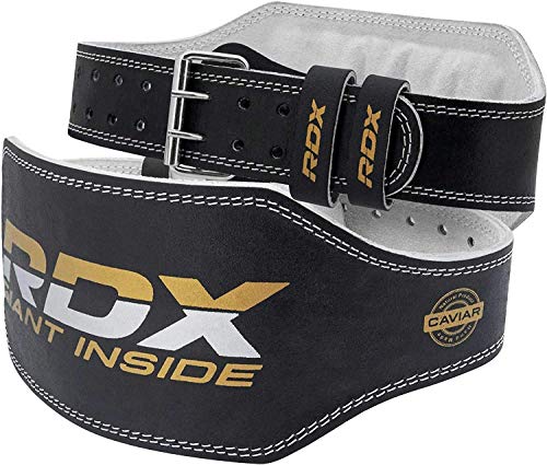 RDX Gimnasio Cinturón Cuero 6" Musculacion Peso Cinturones Pesas Entrenamiento Levantamiento RDX Gimnasio Cinturón Cuero 6" Musculacion Peso Cinturones Pesas Entrenamiento Levantamiento