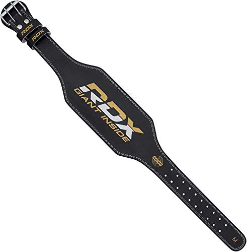 RDX Gimnasio Cinturón Cuero 6" Musculacion Peso Cinturones Pesas Entrenamiento Levantamiento RDX Gimnasio Cinturón Cuero 6" Musculacion Peso Cinturones Pesas Entrenamiento Levantamiento