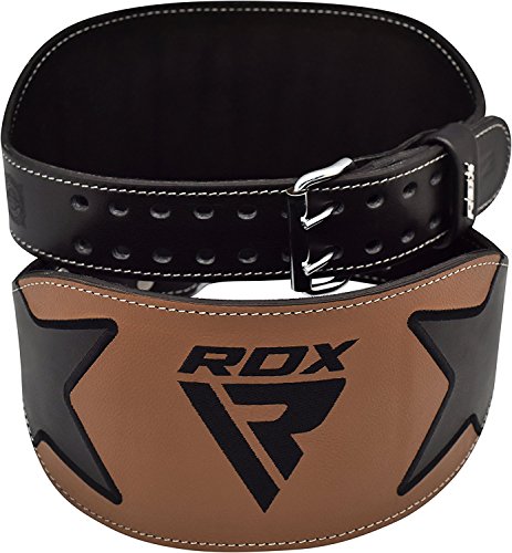 RDX Gimnasio Cinturón Cuero Musculacion Peso Entrenamiento Cinturones Pesas Levantamiento