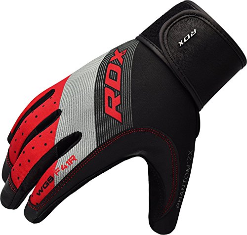 RDX Gimnasio Guantes Competencia Pesas Gym Musculacion Culturismo Fitness Entrenamiento