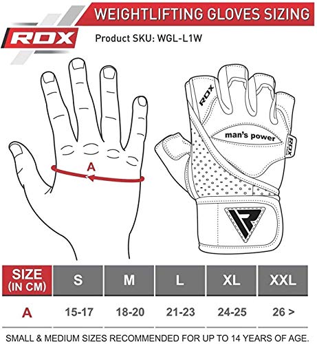 RDX Guantes Gimnasio Cuero con Muñequera Fitness Musculacion Culturismo Gym Levantamiento Pesas Entrenamiento Halterofilia Powerlifting Antideslizante Workout Weightlifting Gloves RDX Guantes Gimnasio Cuero con Muñequera Fitness Musculacion Culturismo Gym Levantamiento Pesas Entrenamiento Halterofilia Powerlifting Antideslizante Workout Weightlifting Gloves