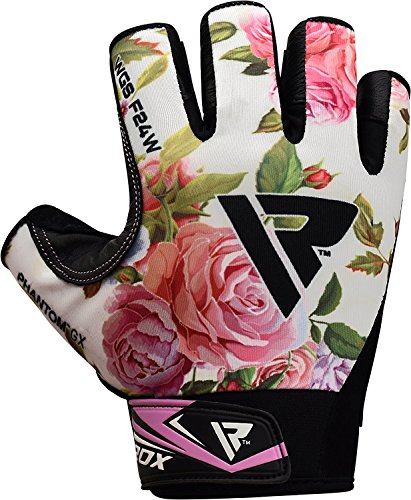 RDX Guantes Gimnasio Mujer Fitness Culturismo Musculacion Gym Levantamiento de Pesas Entrenamiento Halterofilia Deportivos Workout Powerlifting Chica Antideslizante Weightlifting Gloves