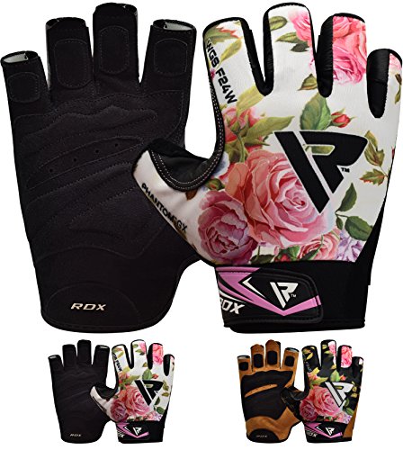 RDX Guantes Gimnasio Mujer Fitness Culturismo Musculacion Gym Levantamiento de Pesas Entrenamiento Halterofilia Deportivos Workout Powerlifting Chica Antideslizante Weightlifting Gloves RDX Guantes Gimnasio Mujer Fitness Culturismo Musculacion Gym Levantamiento de Pesas Entrenamiento Halterofilia Deportivos Workout Powerlifting Chica Antideslizante Weightlifting Gloves