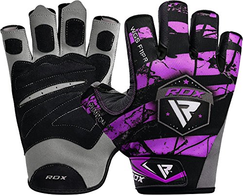 RDX Guantes Gimnasio Musculacion Pesas Fitness Levantamiento de Pesas Formación Entrenamiento físico de Culturismo