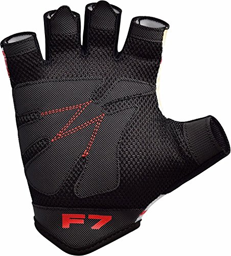 RDX Guantes Gimnasio Pesas Musculacion Vacuno Pesas Gym Musculacion Culturismo Fitness Entrenamiento