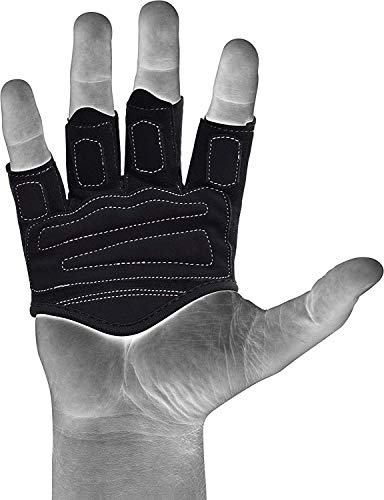 RDX Levantamiento Almohadillas De Agarre Tipo Guantes para Gimnasio, Entrenamiento, Training Gym Correas De Mano Palm Soporte RDX Levantamiento Almohadillas De Agarre Tipo Guantes para Gimnasio, Entrenamiento, Training Gym Correas De Mano Palm Soporte