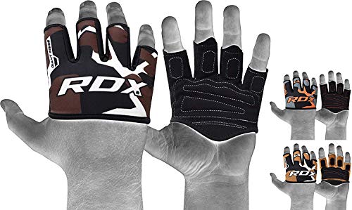 RDX Levantamiento Almohadillas De Agarre Tipo Guantes para Gimnasio, Entrenamiento, Training Gym Correas De Mano Palm Soporte RDX Levantamiento Almohadillas De Agarre Tipo Guantes para Gimnasio, Entrenamiento, Training Gym Correas De Mano Palm Soporte