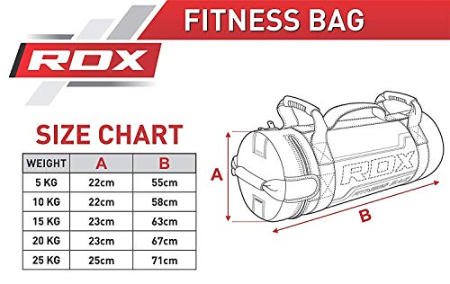 RDX Sandbag Fitness Workout Saco Peso Power Bag Ejercicio Pelota Gymnasia RDX Sandbag Fitness Workout Saco Peso Power Bag Ejercicio Pelota Gymnasia