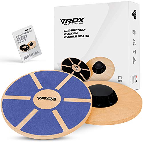 RDX Tabla de Equilibrio 40cm Antideslizante Redondo Balance Board Madera Entrenamiento Physio Yoga Fitness Pilates Sport Entrenador Ejercicio Gimnasio Deporte la Rehabilitación Física Terapia RDX Tabla de Equilibrio 40cm Antideslizante Redondo Balance Board Madera Entrenamiento Physio Yoga Fitness Pilates Sport Entrenador Ejercicio Gimnasio Deporte la Rehabilitación Física Terapia