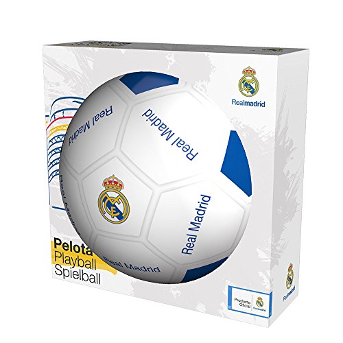 Real Madrid Balon 23 cm de plástico Duro (Smoby 50929) Real Madrid Balon 23 cm de plástico Duro (Smoby 50929)