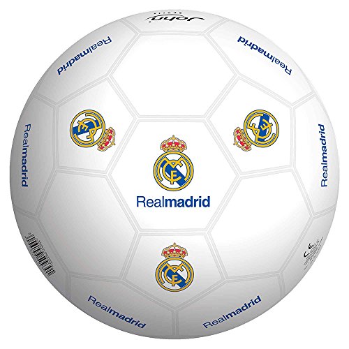 Real Madrid Balon 23 cm de plástico Duro (Smoby 50929)
