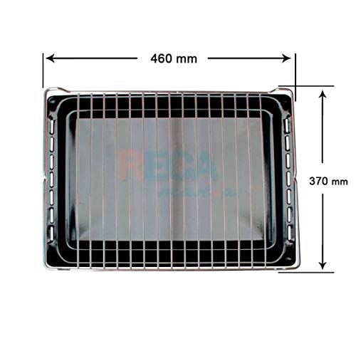 Recamania Pack Parrilla y Bandeja Horno Teka 370x460mm