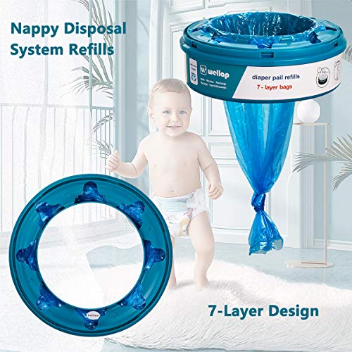 Recambios contenedor de pañales compatible con Tomme Tippe Tec y Twist & Click (4 Piezas) Recambios contenedor de pañales compatible con Tomme Tippe Tec y Twist & Click (4 Piezas)