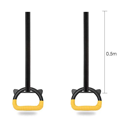 RecoverLOVE Anillos de Gimnasia con Barra de Trapecio para niños, Patio de Juegos para niños, Ejercicio en casa, Anillos de Gimnasio con Correas, Anillos de Gimnasia, Juego de Gimnasio en casa RecoverLOVE Anillos de Gimnasia con Barra de Trapecio para niños, Patio de Juegos para niños, Ejercicio en casa, Anillos de Gimnasio con Correas, Anillos de Gimnasia, Juego de Gimnasio en casa