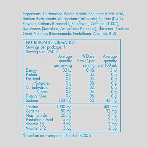 Red Bull Bebida energĂ©tica, Sin AzĂșcar Sugarfree - 24 latas de 250 ml. (Total 6000 ml.) Red Bull Bebida energĂ©tica, Sin AzĂșcar Sugarfree - 24 latas de 250 ml. (Total 6000 ml.)