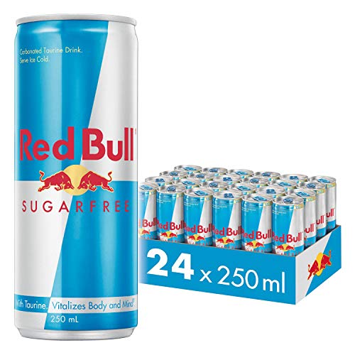 Red Bull Bebida energĂ©tica, Sin AzĂșcar Sugarfree - 24 latas de 250 ml. (Total 6000 ml.) Red Bull Bebida energĂ©tica, Sin AzĂșcar Sugarfree - 24 latas de 250 ml. (Total 6000 ml.)