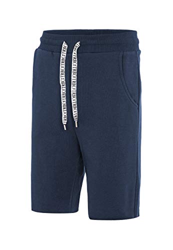 Redbridge Pantalones cortos de chándal para hombre azul oscuro S