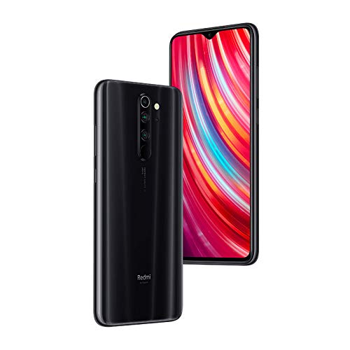 Redmi Note 8 Pro – Smartphone con pantalla 6,53" FullHD+ (Cuatro cámaras de 64 + 8 + 2 + 2 MP, frontal 20 MP, 4500 mAh, MTK Helio G90T octa-core, 6 + 128 GB) Gris mineral, versión Europea