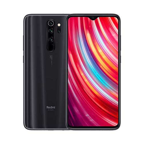 Redmi Note 8 Pro – Smartphone con pantalla 6,53" FullHD+ (Cuatro cámaras de 64 + 8 + 2 + 2 MP, frontal 20 MP, 4500 mAh, MTK Helio G90T octa-core, 6 + 128 GB) Gris mineral, versión Europea