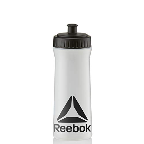 Reebok Botella de Agua - Claro/Negro, 500 ml