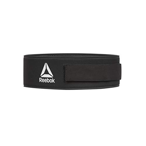 Reebok Cinturón de Levantamiento de Pesas, Unisex-Adult, Negro, S (25-31" Cintura) Reebok Cinturón de Levantamiento de Pesas, Unisex-Adult, Negro, S (25-31" Cintura)