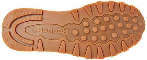 Reebok Classic Leather - Zapatillas de cuero para hombre, color negro (black / gum 2), talla 40.5 Reebok Classic Leather - Zapatillas de cuero para hombre, color negro (black / gum 2), talla 40.5