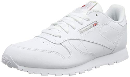 Reebok Classic Leather, Zapatillas de Running Niños, Blanco (White), 37 EU