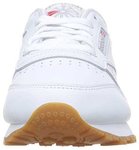 Reebok Classic Leather Zapatillas, Mujer, Blanco (Int-White / Gum), 37 EU