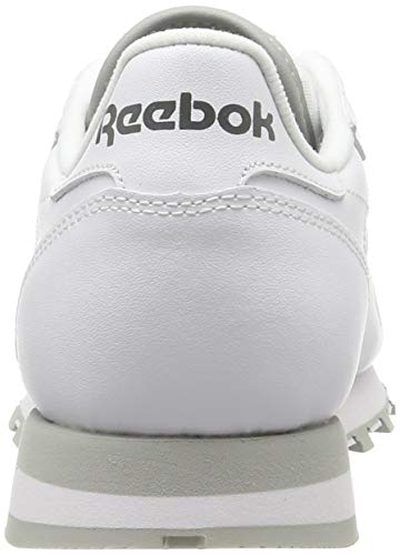 Reebok Classic Lthr 2214, Zapatillas de Trail Running Hombre, Blanco (Intense White/Light Grey), 40 EU