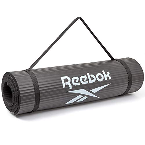 Reebok Colchoneta de Entrenamiento - Negro, 7 mm