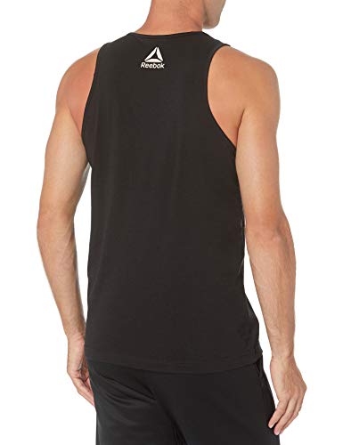 Reebok Crossfit - Camiseta para hombre - GJH33, Camiseta Crossfit Repeat, M, Negro Reebok Crossfit - Camiseta para hombre - GJH33, Camiseta Crossfit Repeat, M, Negro