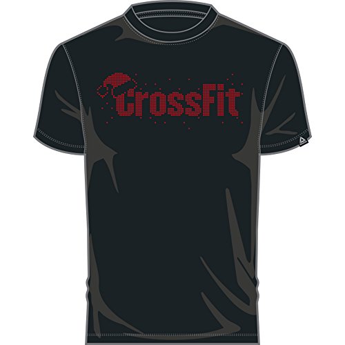 Reebok Crossfit Christmas Graphic Camiseta Hombre - algodón Talla: L Reebok Crossfit Christmas Graphic Camiseta Hombre - algodón Talla: L