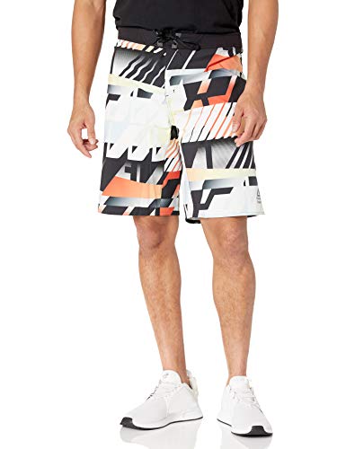 Reebok CrossFit Epic Cord lock- Amrap Shorts, Vivid Orange, 30" Reebok CrossFit Epic Cord lock- Amrap Shorts, Vivid Orange, 30"