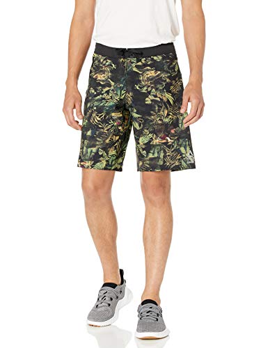 Reebok Crossfit Super Nasty Core - Pantalón Corto para Hombre, diseño Tropical, Hombre, Pantalones Cortos, 191036244640, Verde Militar, 44 Reebok Crossfit Super Nasty Core - Pantalón Corto para Hombre, diseño Tropical, Hombre, Pantalones Cortos, 191036244640, Verde Militar, 44