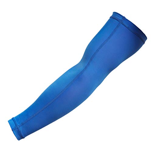 Reebok Mangas de brazo de compresión, Adultos Unisex, Azul, S-20-25 cm