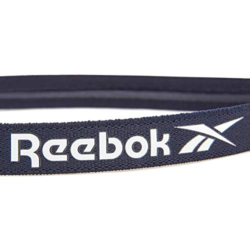 Reebok Marino, Verde, Gris Bandas de Pelo Deportivas-Azul (3 Pack), Unisex-Adult, One Size