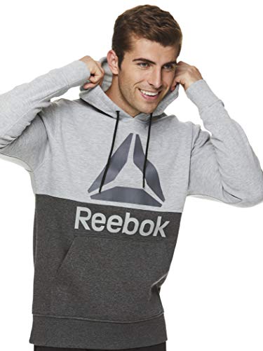 Reebok Men's Performance Pullover Hoodie - Graphic Hooded Activewear Sweatshirt Reebok Men's Performance Pullover Hoodie - Graphic Hooded Activewear Sweatshirt