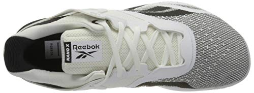 Reebok Nano X, Zapatillas de Deporte Hombre, Negro/Blanco/Blanco, 42 EU Reebok Nano X, Zapatillas de Deporte Hombre, Negro/Blanco/Blanco, 42 EU