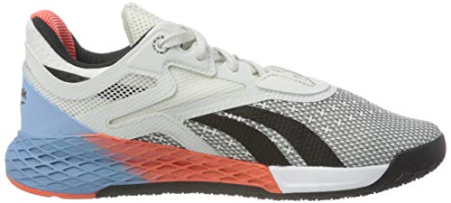 Reebok Nano X, Zapatillas de Deporte Mujer, Blanco/FLUBLU/VIVDOR, 41 EU